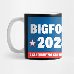 bigfoot is a candidate to become president Mug